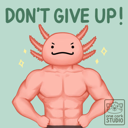 Buff axolotl